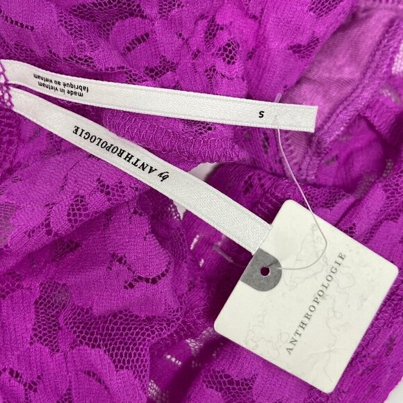 ANTHROPOLOGIE | Lace Brazilian Hipster Briefs Boys Shorts Small - Picture 4 of 5